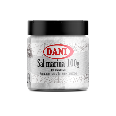 Sal marinha em escamas 100g x 1 u.