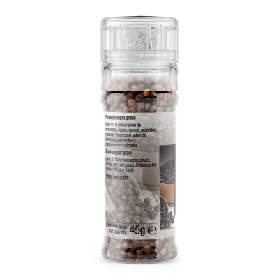 Black Peppercorns 45g x 1 u.