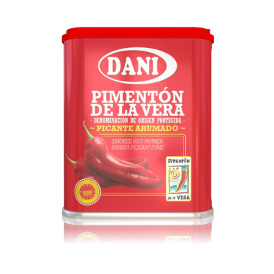 Paprika épicé fumé de La Vera (D.O.) 75g x 1 u.