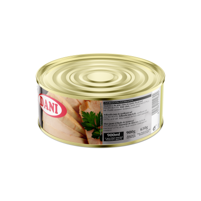 Poitrine de thon clair à l'huile de tournesol 900g