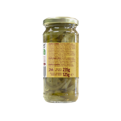 Jalapeños en tranches 235g x 1 u.