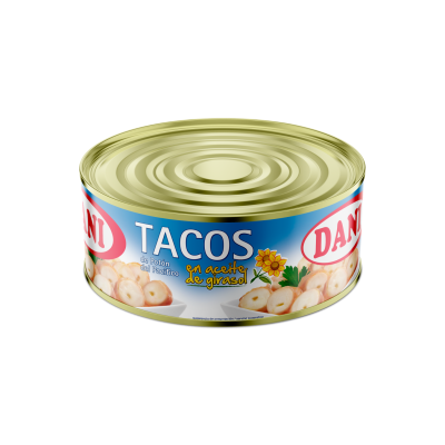 Tacos de Potón en Aceite de Girasol 900g  x 1 ud