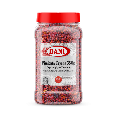Pimenta de caiena 350g (olho de pássaro) inteira
