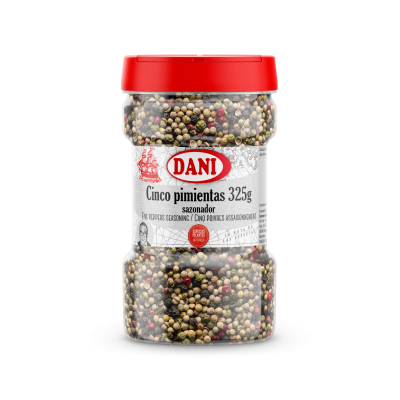 Cinco pimientas grano 325g x 1 ud.