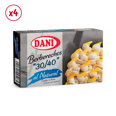 Cockles 30-40 natural Dani x Pack 4 pc.