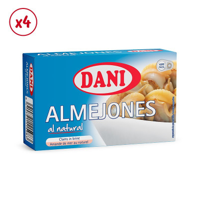 Almejones al natural x Pack 4 ud.