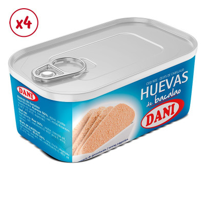 Ovas de bacalhau 200g x 4 pcs.