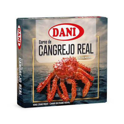 Carne de Cangrejo Real Dani (King Crab) 111g  x 1uni