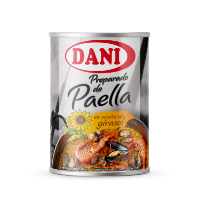 Mélange pour paella à l'huile de tournesol