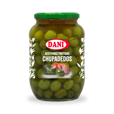 Olives fendues Chupadedos