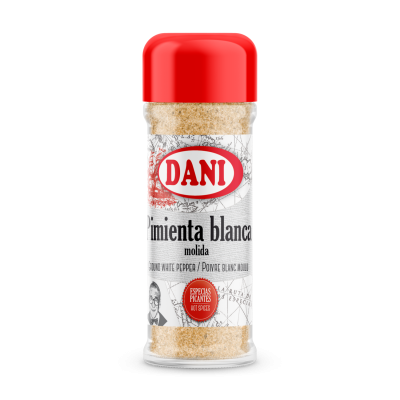 Pimenta branca moída 45g x 6uni