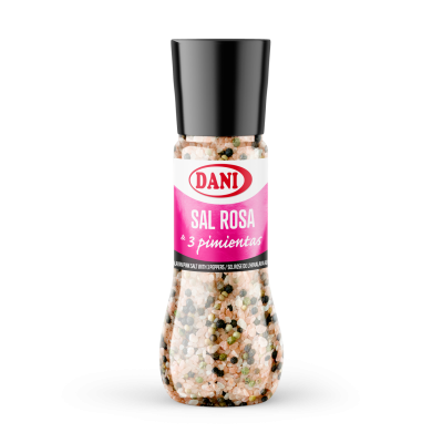 Himalayan Pink Salt with 3 Peppers 400g x 1 u.