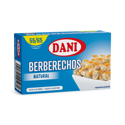 Berberechos 55-65 al natural Dani x Pack 4 ud.