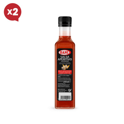 Salsa para aperitivo 250ml x 2 ud.