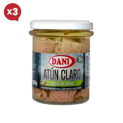 Atum albacora em azeite 200g x 3uni