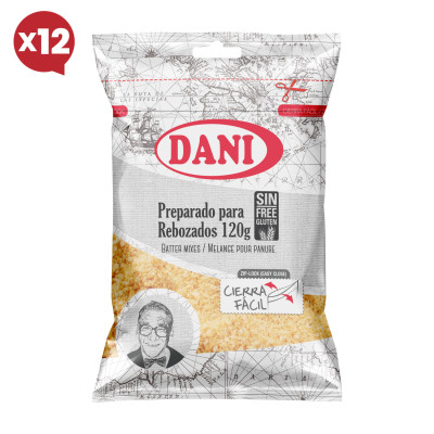 Preparado para rebozados (sin gluten) 120g x Pack 12 ud.