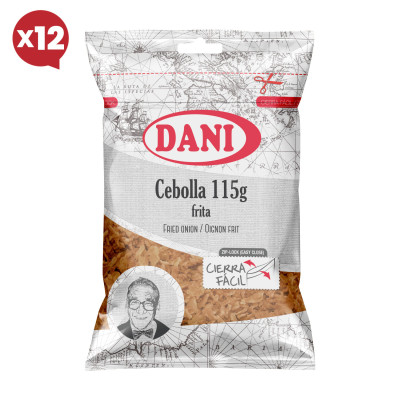 Cebolla frita 115g x Pack 12 ud.