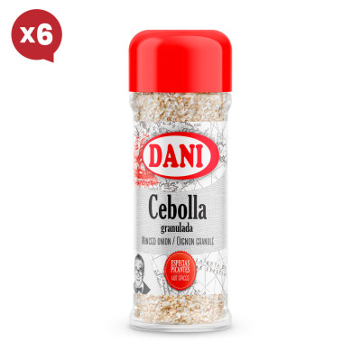 Cebola granulada 30g x Pack 6 u.