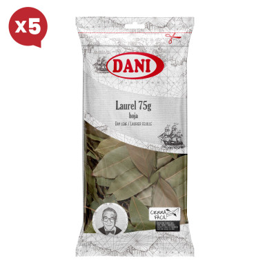 Laurel hoja 75g x Pack 5 ud.