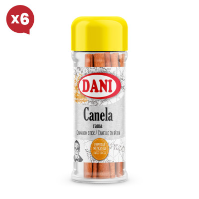 Pau de canela 3 peças x 6uni