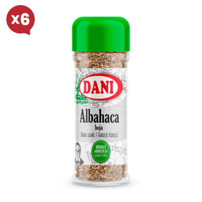 Albahaca hoja 15g x Pack 6 ud.