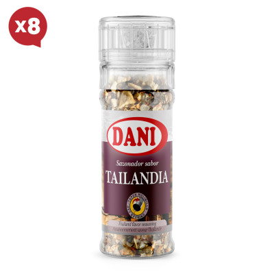 Sabor Tailandia sazonador 50g x Pack 8 ud.