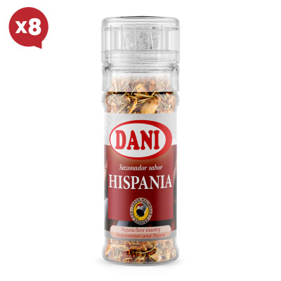 Sabor Hispania sazonador 45g x Pack 8 ud.