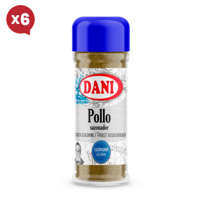 Chicken seasoning 40g x Pack 6 u.