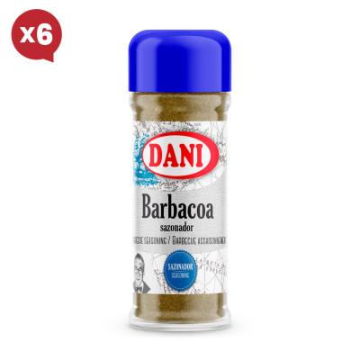 Sazonador para barbacoa 40g x Pack 6 ud.