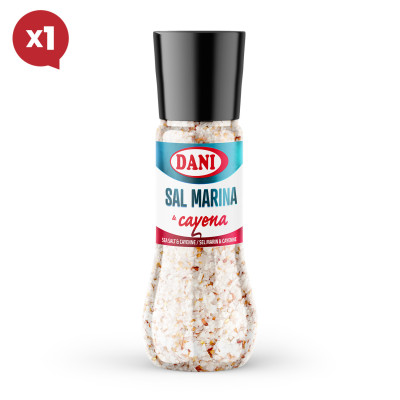 Sal marina con Cayena 400g x 1 ud.