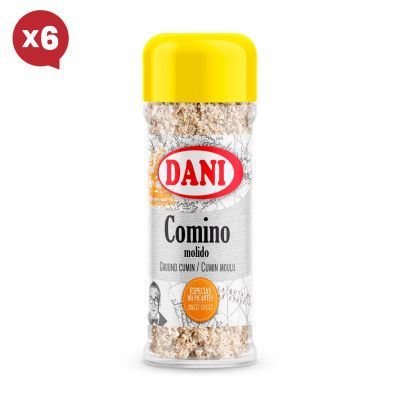 Cominho moído 45g x Pack 6 u.