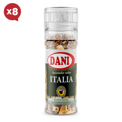 Sabor Italia sazonador 50g x Pack 8 ud.