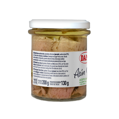 Yellowfin tuna in olive oil 200g x 1 u.