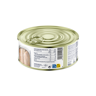 Poitrine de thon clair à l'huile de tournesol 900g x 1 u.