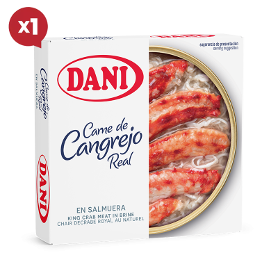 Carne de Caranguejo Real (King Crab) 111g x 1 u.