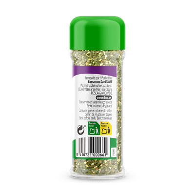 Garlic and Parsley seasoning 25g x Pack 6 u.