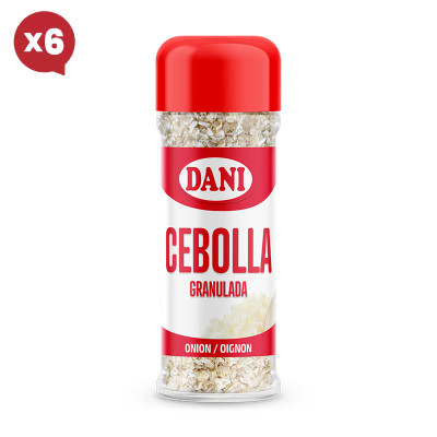 Cebola granulada 30g x Pack 6 u.