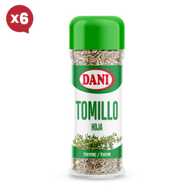 Tomilho folha 18g x Pack 6 u.