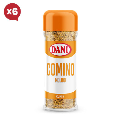 Cominho moído 45g x Pack 6 u.