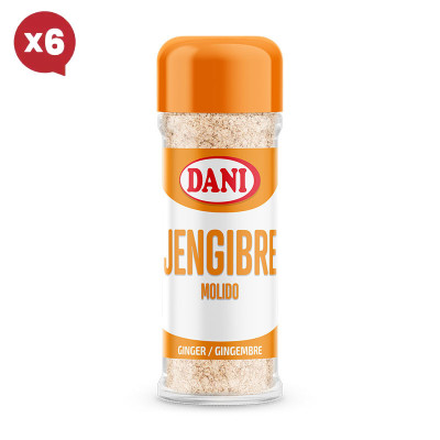 Jengibre molido 35g x Pack 6 ud.