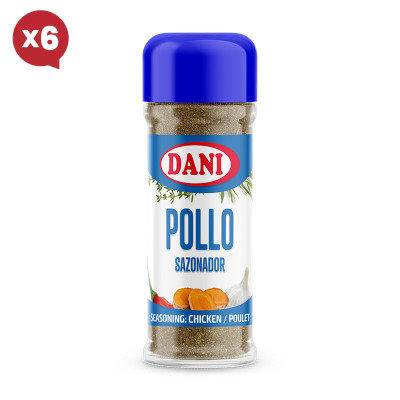 Chicken seasoning 40g x Pack 6 u.