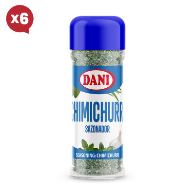 Chimichurri sazonador 15g x Pack 6 ud.