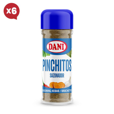 Pinchitos sazonador 45g x Pack 6 ud.