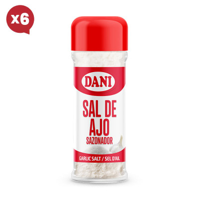 Garlic salt 100g x Pack 6 u.