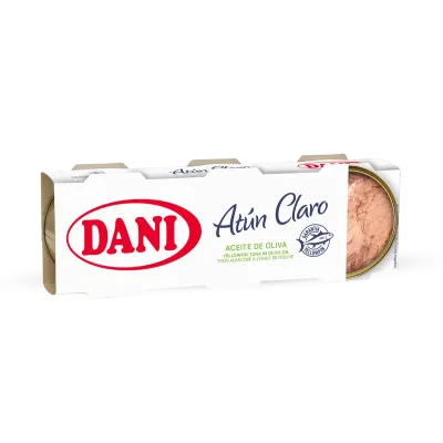 Thon albacore à l'huile d'olive (lot de 3 x 80g) 240g