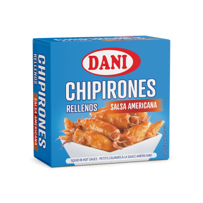 Chipirones rellenos en salsa americana 148g x 1 ud.