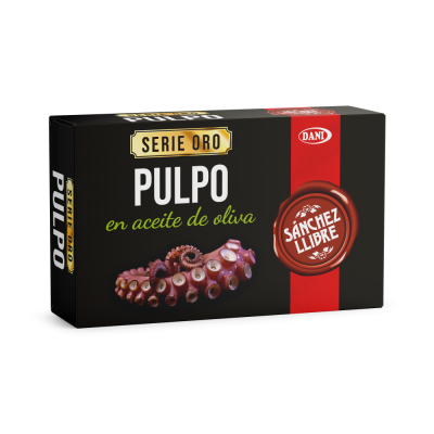 Pulpo en aceite de oliva SLL 111g x 1 ud.