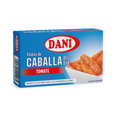 Filetes de caballa en tomate 125g x 1 ud.