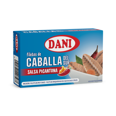 Filetes de Caballa en salsa Picantona 125g x 1 ud.