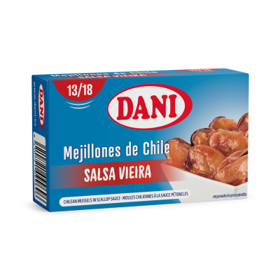 Mejillones 13-18 en salsa vieira 111g x 1 ud.